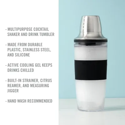 Cocktail Shaker FREEZE™ in nero