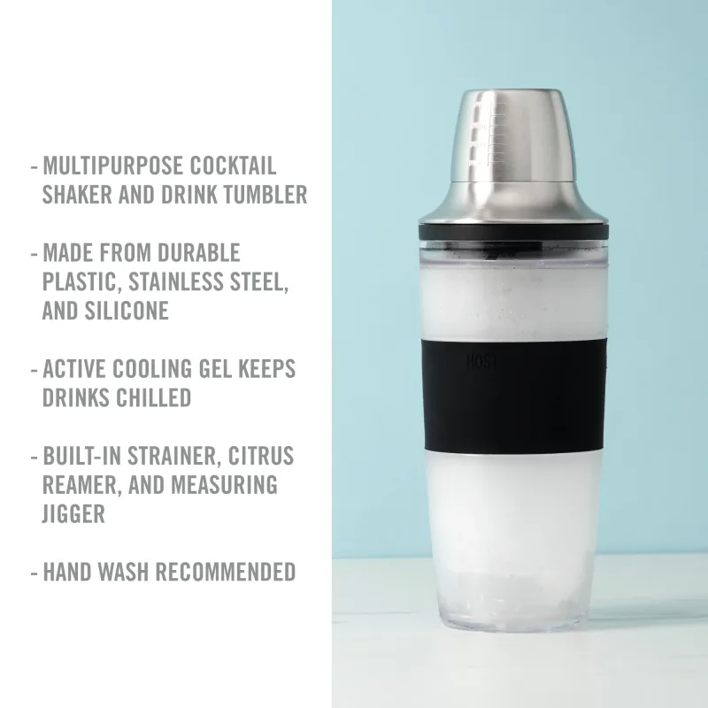 Cocktail Shaker FREEZE™ in nero