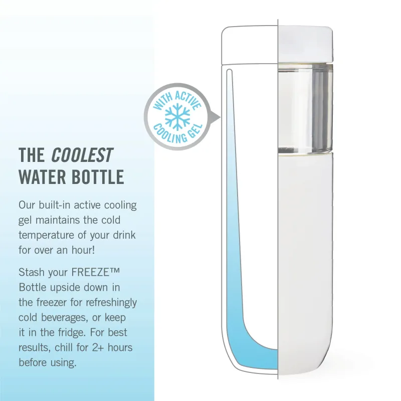 FREEZE™ Flasche in Weiß