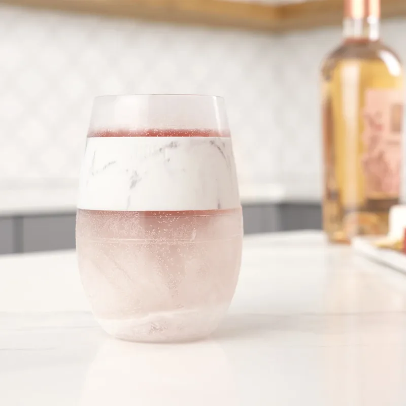 Wine FREEZE™ in Marble & Unicorn, Set of 2