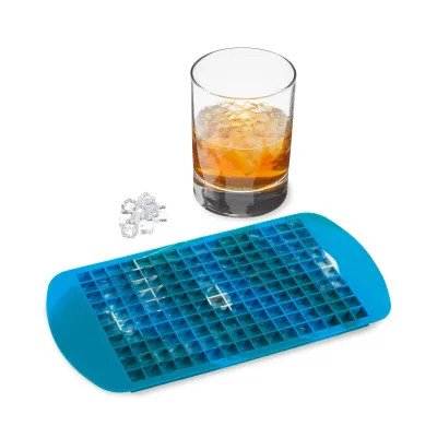 Mini Ice Cube Tray in Blue Marble