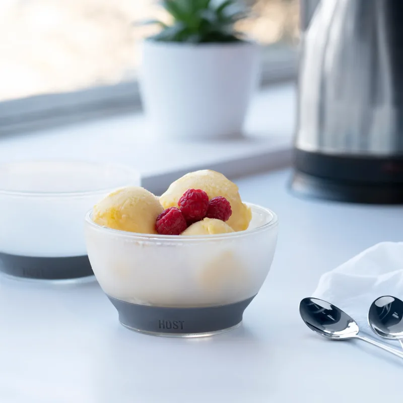 Ice Cream FREEZE™ Bowl in Gray