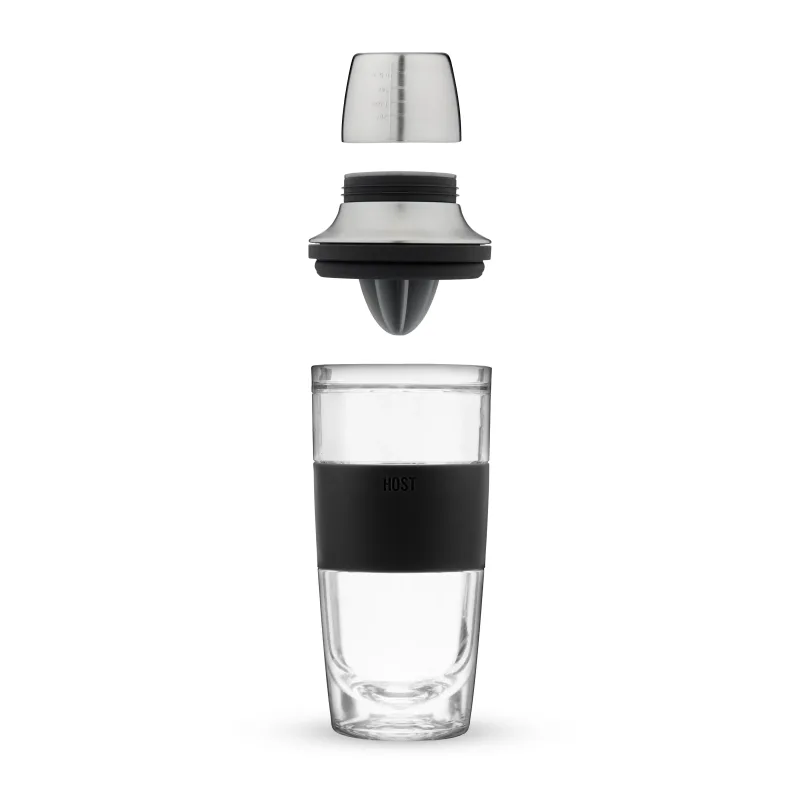 Cocktail Shaker FREEZE™ in nero