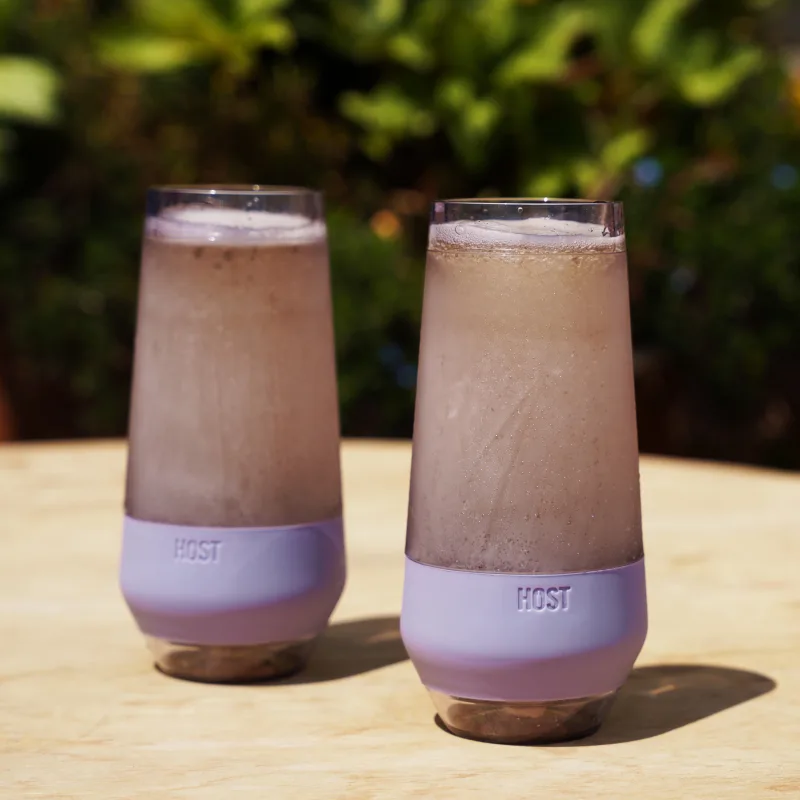 Champagne FREEZE™ in Deep Lilac, Set of 2