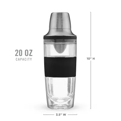 Cocktail Shaker FREEZE™ in nero