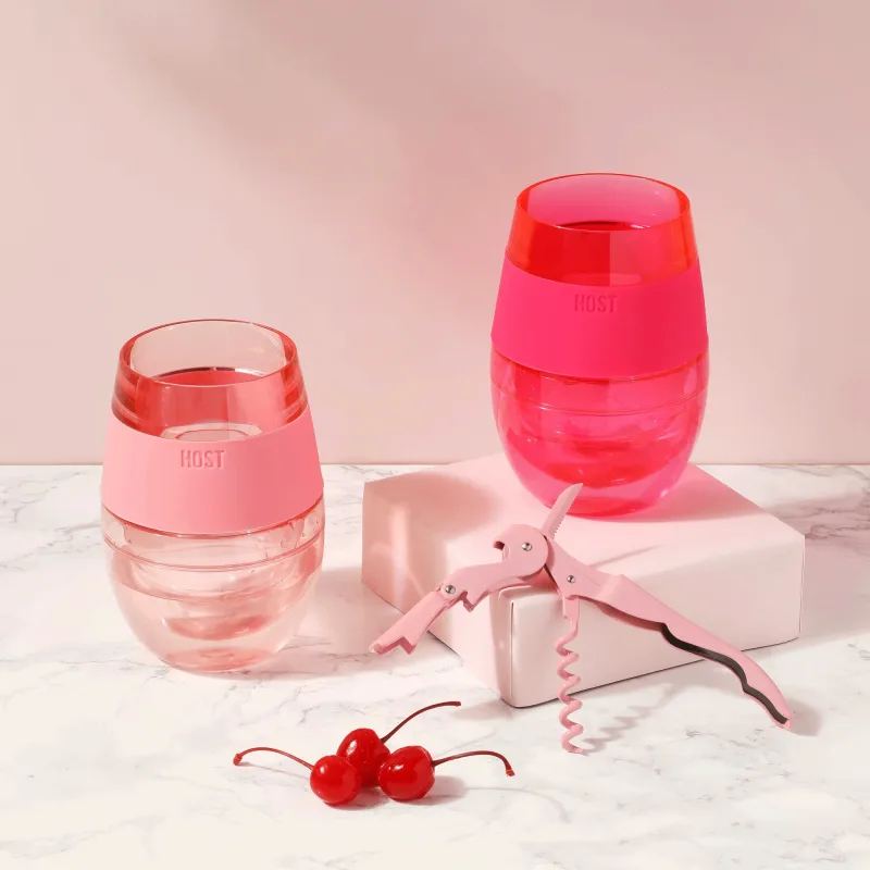 Wine FREEZE™ in Rosa Traslucido