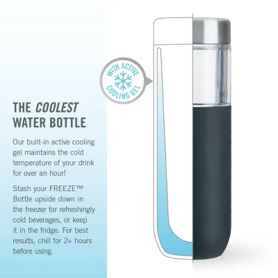FREEZE™ Bottle in Nero