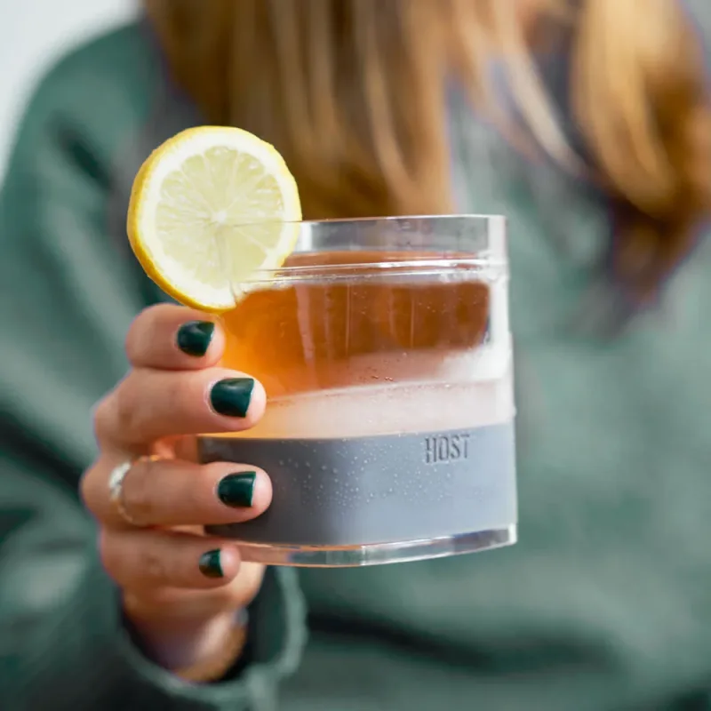 Whiskey FREEZE™ i grå, sæt med 2