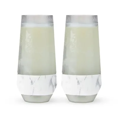 Verre à champagne réfrigérant