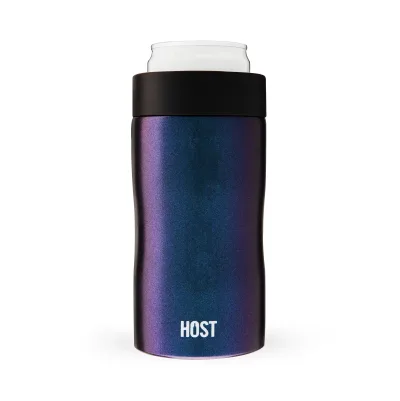 Stay-Chill Slim Can Cooler w kolorze Galaxy Black