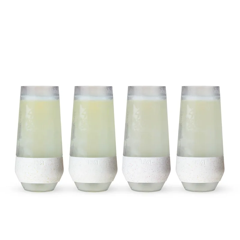 Champagne FREEZE™ in Glitter, Set of 4