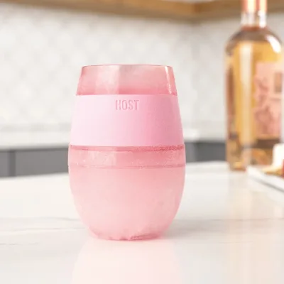 Wine FREEZE™ in Rosa Traslucido
